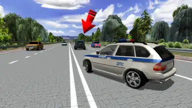 Capture d'écran de Traffic Cop Simulator 3D 3