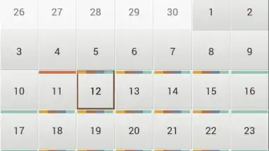 Capture d'écran de Schedule Planner Classic 4