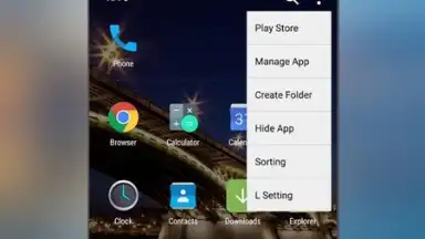 Capture d'écran de L Launcher 6