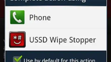 Capture d'écran de Bitdefender USSD Wipe Stopper 2