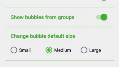 Capture d'écran de Bubbles for WhatsApp 2