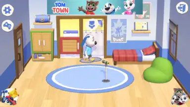 Capture d'écran de Talking Tom Town 4