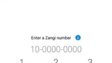 Capture d'écran de Zangi Messenger 5