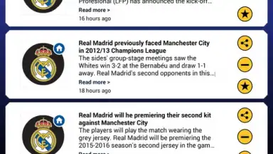 Capture d'écran de Real Madrid Official Keyboard 8