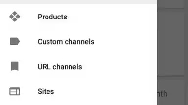 Capture d'écran de Google AdSense 2