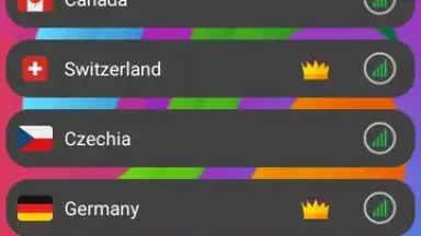 Capture d'écran de Cellular VPN Proxy World Connect Premium 2
