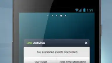 Capture d'écran de LINE Antivirus 3