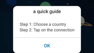 Capture d'écran de Black vpn 3