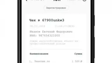 Capture d'écran de Мой Налог 5