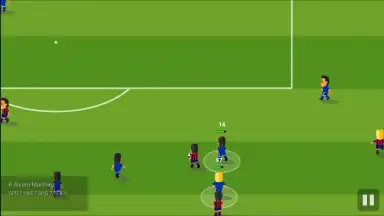 Capture d'écran de World Soccer Champs 12