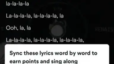 Capture d'écran de Musixmatch 8