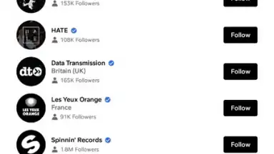 Capture d'écran de SoundCloud 7