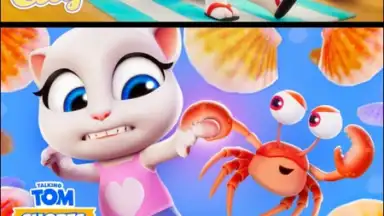 Capture d'écran de Talking Angela 2