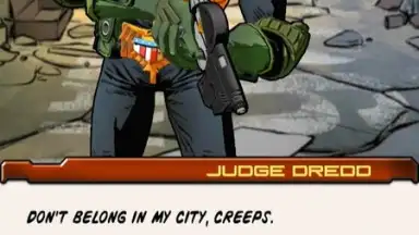 Capture d'écran de Judge Dredd Crime Files 4