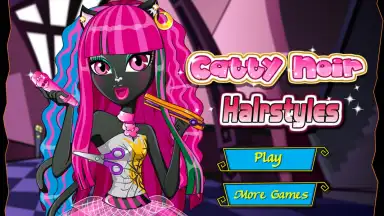 Capture d'écran de Monster Catty Noir Hair Salon 5