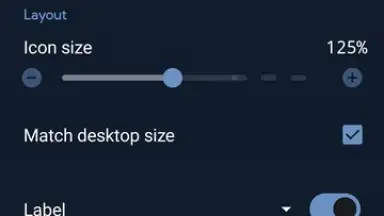 Capture d'écran de Nova Launcher 4