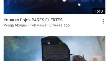 Capture d'écran de YouTube Go 1