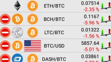 Capture d'écran de Crypto Arbitrage 5