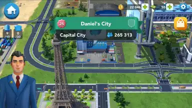 Capture d'écran de SimCity BuildIt 9