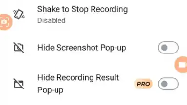 Capture d'écran de XRecorder 10