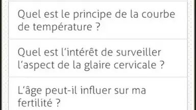 Capture d'écran de Ovulation 2