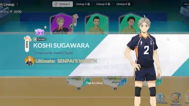 Capture d'écran de HAIKYU!! FLY HIGH 8