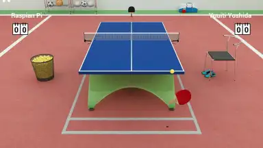 Capture d'écran de Virtual Table Tennis 6