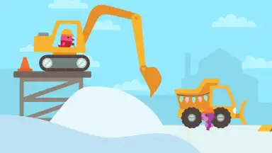 Capture d'écran de Sago Mini Holiday Trucks and Diggers 7