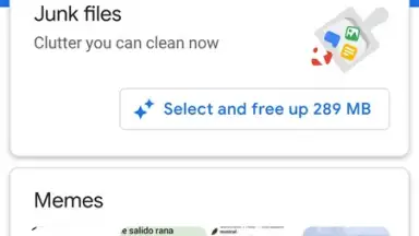 Capture d'écran de Files by Google 1