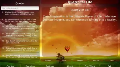 Capture d'écran de My Quotes For Life 4