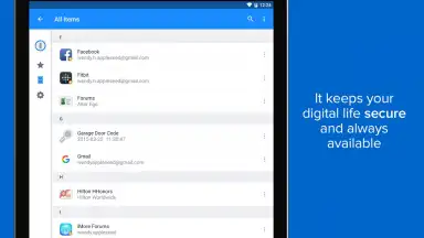 Capture d'écran de 1Password 4