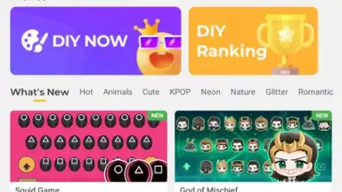 Capture d'écran de Facemoji Emoji Keyboard Pro 2