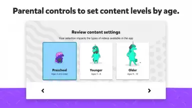 Capture d'écran de YouTube Kids for Android TV 4