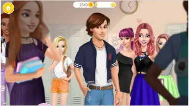 Capture d'écran de Hannah's High School Crush 4