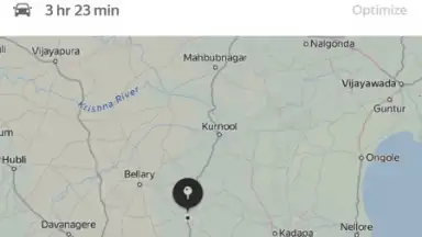 Capture d'écran de Yandex Navigator 5