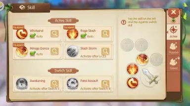 Capture d'écran de Astral Fable 3