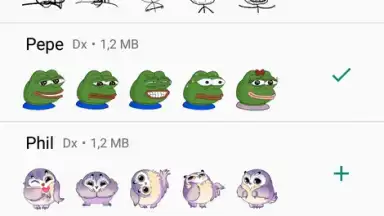 Capture d'écran de Stickers WhatsApp 5