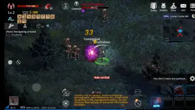 Capture d'écran de Dark Eden M on WEMIX 10