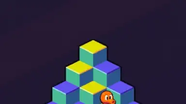 Capture d'écran de Q*bert 2