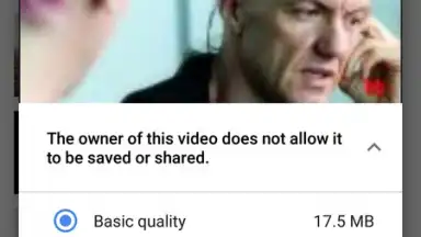 Capture d'écran de YouTube Go 6