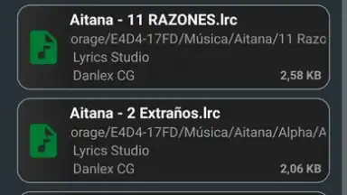 Capture d'écran de Lyrics Studio 5