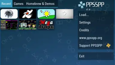 Capture d'écran de PPSSPP 7