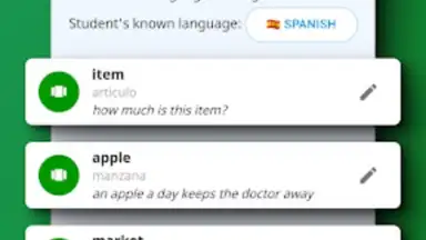 Capture d'écran de DuoCards - Vocabulary Builder 2