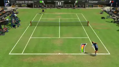 Capture d'écran de Virtua Tennis Challenge 1