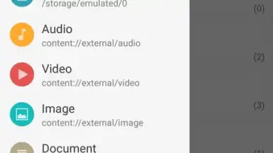 Capture d'écran de MiXplorer 4