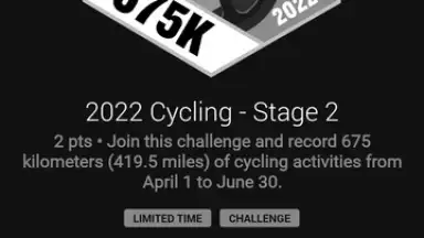 Capture d'écran de Garmin Connect 16