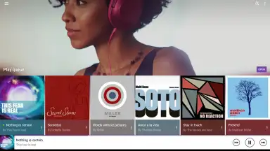 Capture d'écran de Sony Mobile Music 2