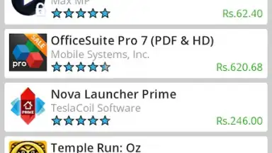Capture d'écran de Mobile App Store 3