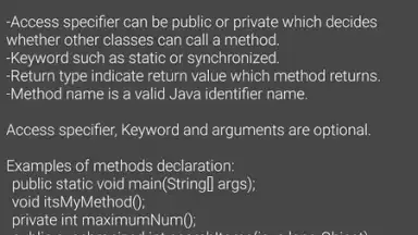 Capture d'écran de Java Programs 3