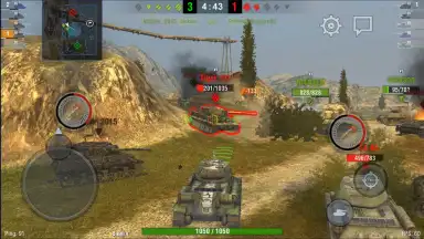 Capture d'écran de Tanks Blitz 4